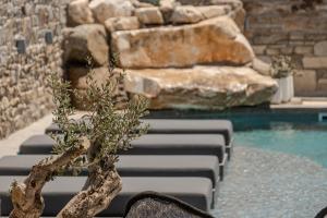 Sea & Olives Suites Hotel and Villas内部或周边的泳池