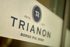 Certifikát, hodnocení, plakát nebo jiný dokument vystavený v ubytování Trianon Borgo Pio Aparthotel