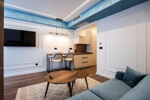 Køkken eller tekøkken på Bel Air Apartments