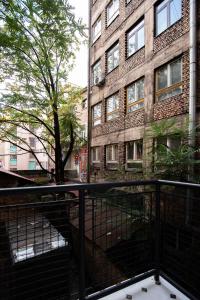 Bygningen som lejligheden ligger i