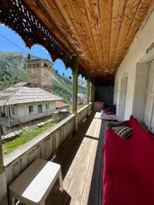 Balkón nebo terasa v ubytování Panorama guesthouse Mata C.