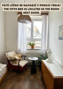 Postel nebo postele na pokoji v ubytování Apartmán JP