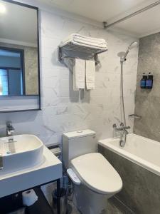 Ένα μπάνιο στο Delight Hotel