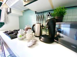 Dapur atau dapur kecil di Le Marceau, spacieux et chaleureux +8 gambar