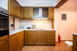 Kuchyň nebo kuchyňský kout v ubytování GK Niki by GK Properties