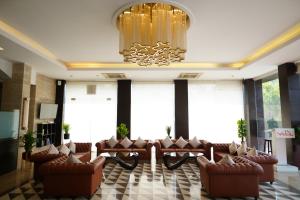 Posezení v ubytování Hotel Grand Visava Lonavala