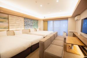 GOLD STAY Nagoya Sakae ゴールドステイ名古屋栄 にあるテレビまたはエンターテインメントセンター