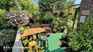 Zahrada ubytování B&B Duinbrink