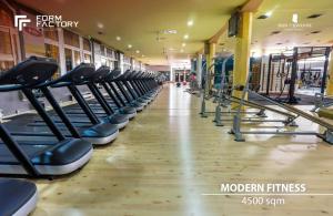 Don Giovanni Hotel Prague - Great Hotels of The World的健身中心和/或健身设施