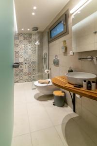 Koupelna v ubytování Pelagus Luxury Villas