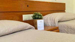 Postel nebo postele na pokoji v ubytování Hotel Safari