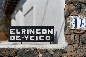 Certifikát, hodnocení, plakát nebo jiný dokument vystavený v ubytování El Rincón de Yeico