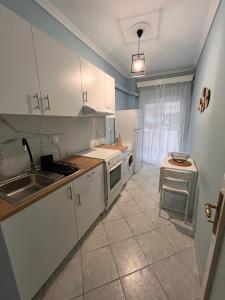 Kuchyň nebo kuchyňský kout v ubytování Fanìs House