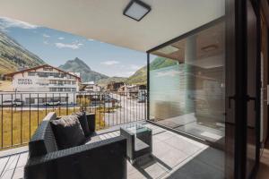Výhľad na hory alebo výhľad na hory priamo z apartmánu