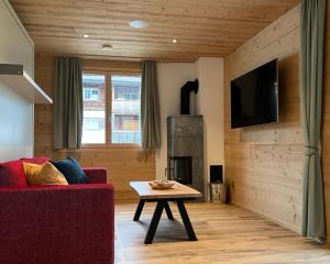 TV a/nebo společenská místnost v ubytování Casa Molina