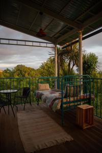 Balkón nebo terasa v ubytování Shromantic Garden