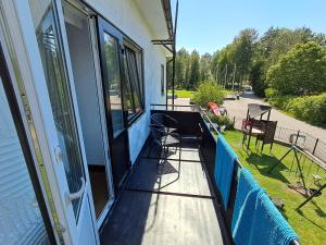 Balkón nebo terasa v ubytování Ankis Bed and Brekfast, Vimmerby