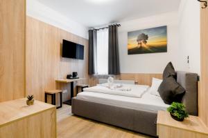 TV a/nebo společenská místnost v ubytování Hotel Montenegro + 37 fotografií