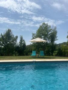 Bazén v ubytování Le Belvertine - En-suite chambre d'hote nebo v jeho okolí