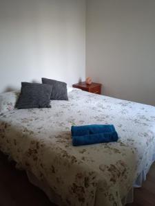 En eller flere senge i et værelse på Departamento nuevo, Temuco + 5 billeder