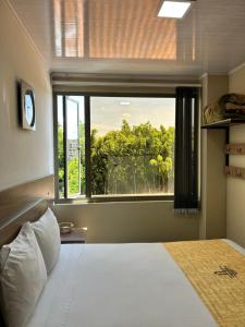 Letto o letti in una camera di Hotel Campo Real