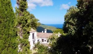 Naturlandskabet i nærheden af villaen