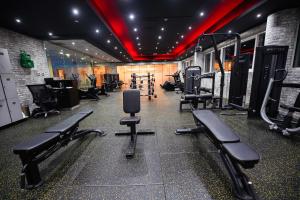 Fitness centrum a/nebo fitness zařízení v ubytování Grand Villaggio Hotel Abu Dhabi