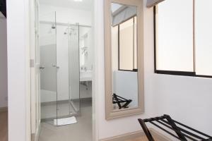 Koupelna v ubytování Hotel San Blas