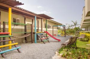 Ο χώρος παιχνιδιού για παιδιά στο Camboa Hotel Paranaguá