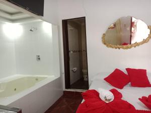 Koupelna v ubytování Libélula finca-hotel + 36 fotografií