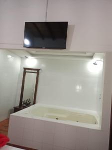 Koupelna v ubytování Libélula finca-hotel