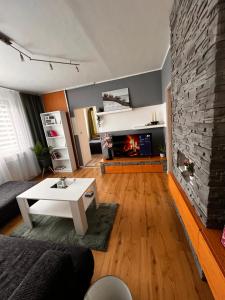 Posezení v ubytování Apartmán širšie centrum KOCKA