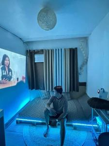 Et tv og/eller underholdning på This must be the place for you!