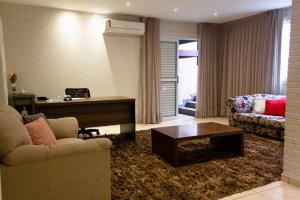 Posezení v ubytování Residencial JOCKEY