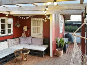 Balkón nebo terasa v ubytování Holiday home Haderslev LIV