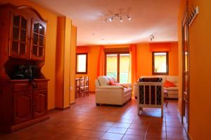 Posezení v ubytování Casa Nery