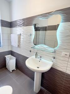 Koupelna v ubytování Pogradec Apartment