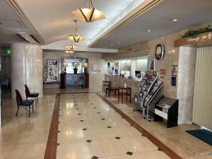 Ο χώρος του λόμπι ή της ρεσεψιόν στο Urban Hotel Nihonmatsu - Vacation STAY 78342v