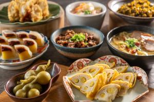 酒店内部或周边提供的食物