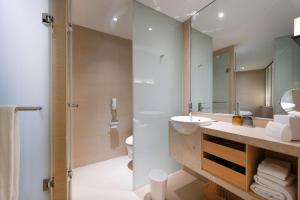 Koupelna v ubytování Hotel COZZI Zhongshan Kaohsiung