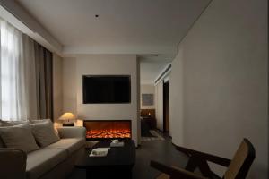 TV o dispositivi per l'intrattenimento presso Phoenix Hall House Hotel