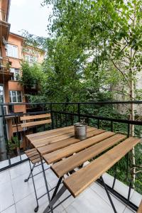 Balkón nebo terasa v ubytování Vitoshka Luxury 2-BR Retreat