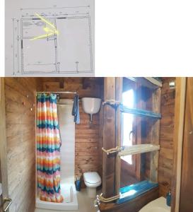 Koupelna v ubytování BHaiti - la baita sul mare