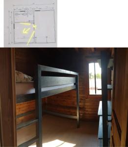 Palanda nebo palandy na pokoji v ubytování BHaiti - la baita sul mare