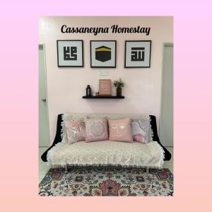 Posezení v ubytování CassaNeyna Homestay Kuantan