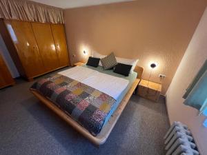 Postel nebo postele na pokoji v ubytování Landhaus zum Sieben-Täler-Blick