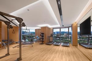 Fitness centrum a/nebo fitness zařízení v ubytování Fairfield by Marriott Shenzhen Dameisha