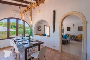 Et opholdsområde på Villa Safari