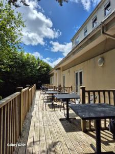 Balkón nebo terasa v ubytování Trecarn Hotel