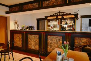 Lounge oder Bar in der Unterkunft Gasthof zur Post Saulgrub